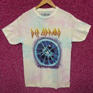 Def Leppard Adrenalize Album Cover Art Heavy Metal Tie Dye M